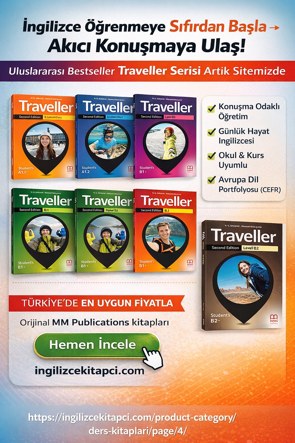 Traveller İngilizce Kitapları